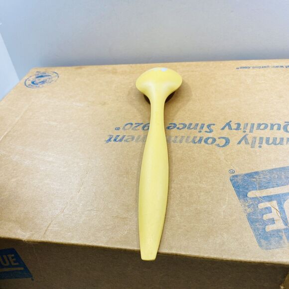 TUPPERWARE 12" Salad Spaghetti Serving Forks Spoons Tongs vtg Harvest Gold READ - Picture 6 of 7